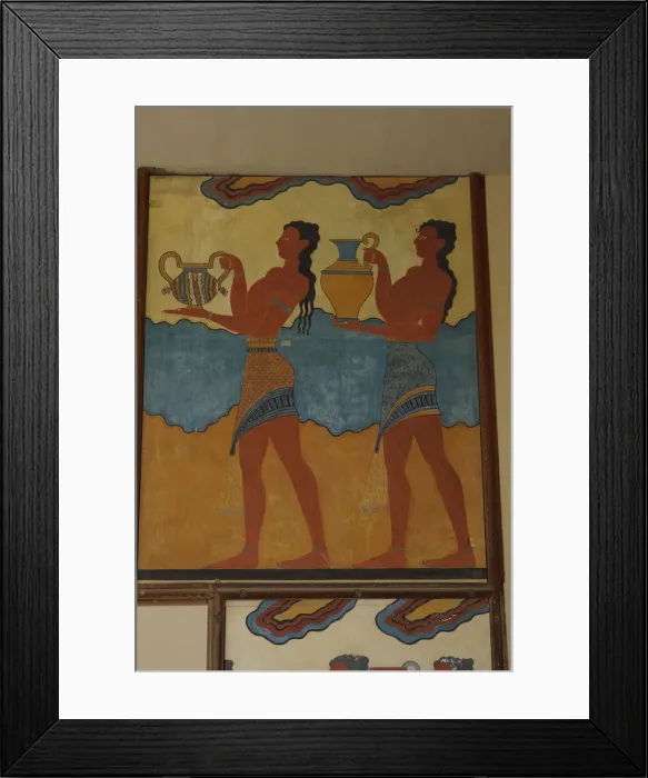 Framed Print : Knossos, Crete, Greece - Minoan Palace Framed Print : Knossos, Crete, Greece - Minoan Palace