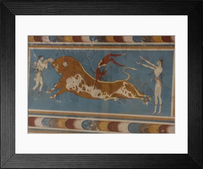 Framed Print : Knossos, Crete, Greece - Minoan Palace Framed Print : Knossos, Crete, Greece - Minoan Palace