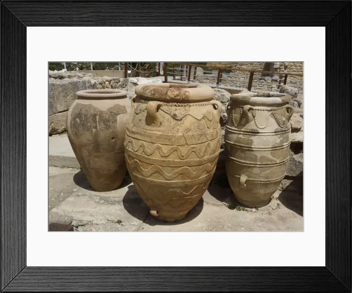 Framed Print : Knossos, Crete, Greece - Minoan Palace Framed Print : Knossos, Crete, Greece - Minoan Palace