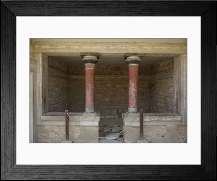 Framed Print : Knossos, Crete, Greece - Minoan Palace Framed Print : Knossos, Crete, Greece - Minoan Palace