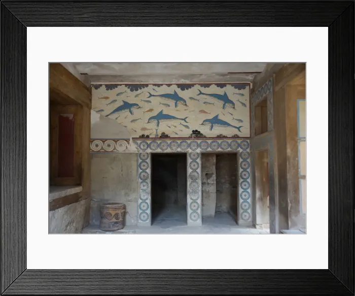 Framed Print : Knossos, Crete, Greece - Minoan Palace Framed Print : Knossos, Crete, Greece - Minoan Palace