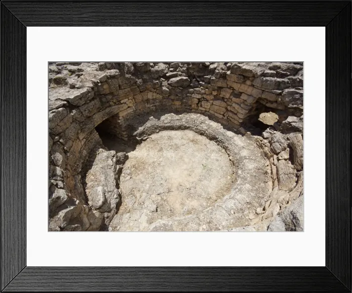 Framed Print : Knossos, Crete, Greece - Minoan Necropolis Framed Print : Knossos, Crete, Greece - Minoan Necropolis