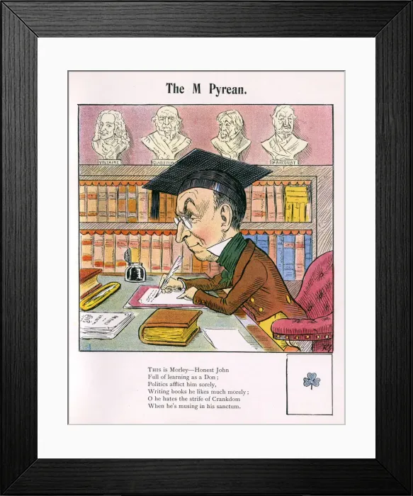 Framed Print : John Morley, 1st Viscount Morley of Blackburn Framed Print : John Morley, 1st Viscount Morley of Blackburn