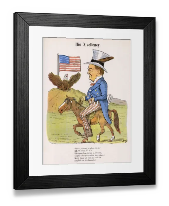 Framed Print : Joseph Hodges Choate - American Ambassador to the UK Framed Print : Joseph Hodges Choate - American Ambassador to the UK