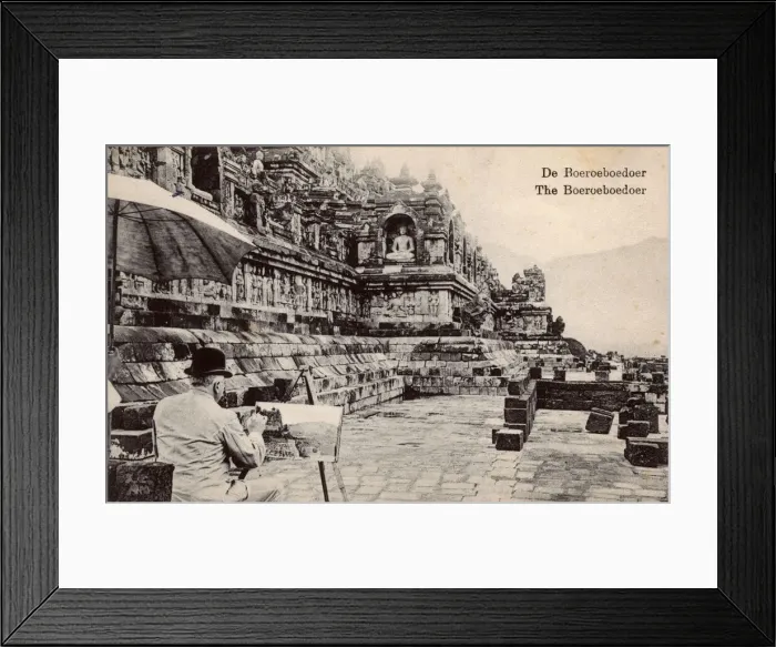Framed Print : Borabadur, Indonesia Framed Print : Borabadur, Indonesia