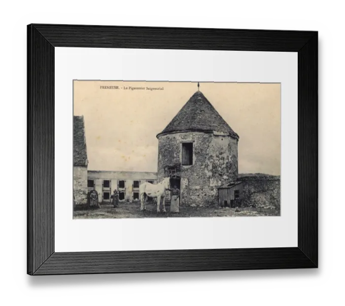 Framed Print : Freneuse, France - The Pigeon Framed Print : Freneuse, France - The Pigeon