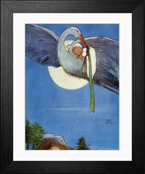 Framed Print : The Storks Framed Print : The Storks
