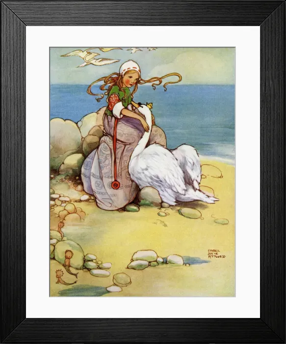 Framed Print : The Wild Swans Framed Print : The Wild Swans