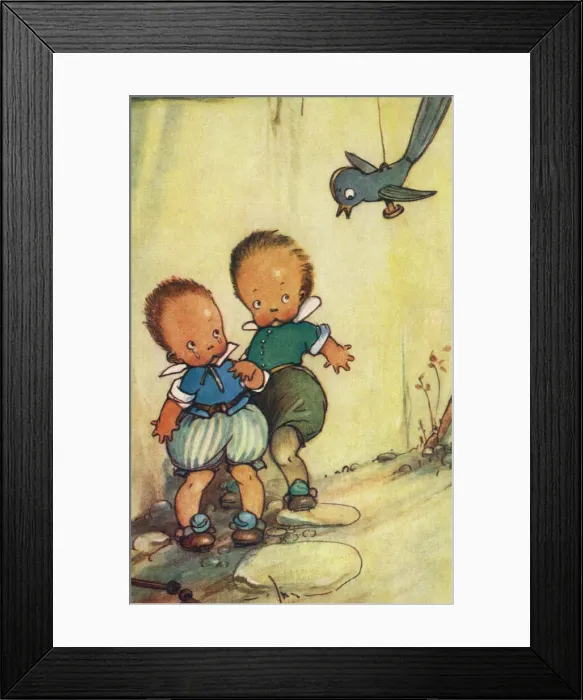 Framed Print : Once I saw a little bird Framed Print : Once I saw a little bird