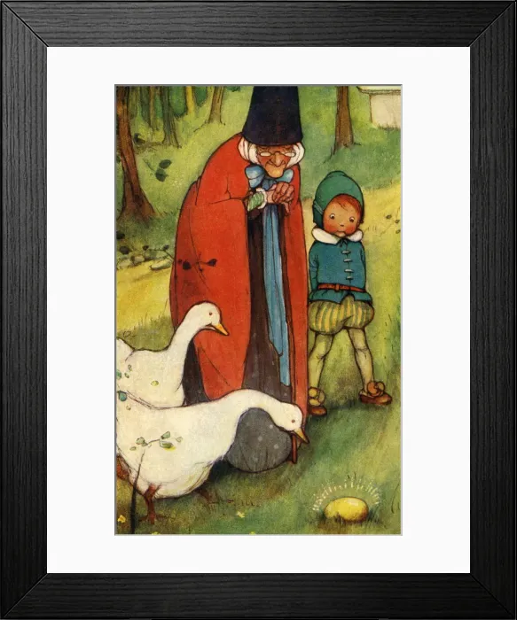 Framed Print : The Goose that laid the Golden Egg Framed Print : The Goose that laid the Golden Egg