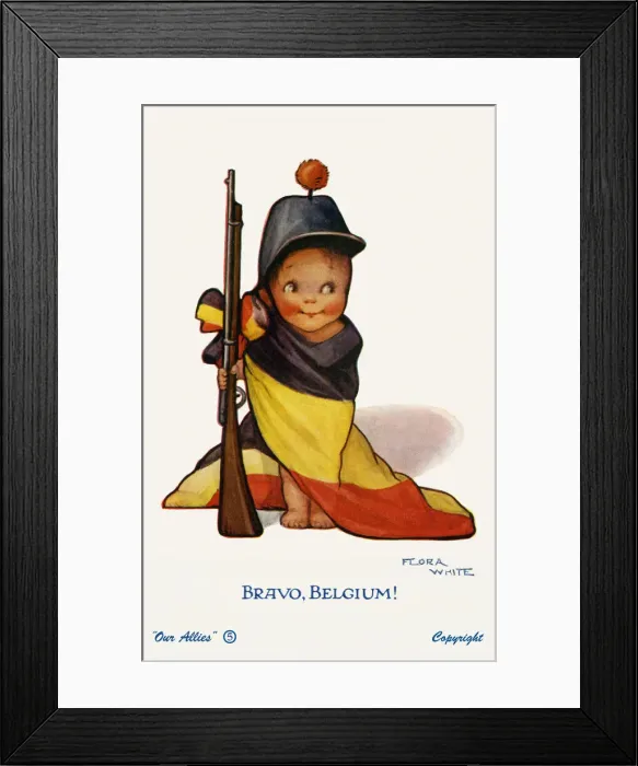 Framed Print : Bravo Belgium Framed Print : Bravo Belgium
