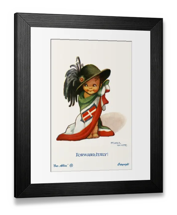 Framed Print : Forward Italy Framed Print : Forward Italy