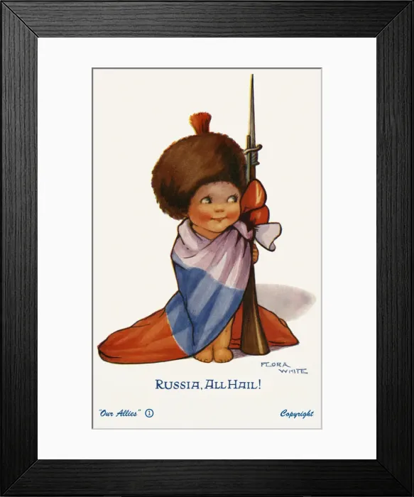Framed Print : Russia All Hail Framed Print : Russia All Hail