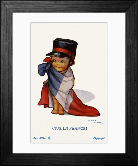 Framed Print : Vive La France Framed Print : Vive La France