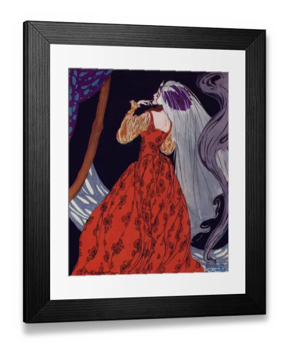 Framed Print : Snowdrop - Scene from Snowdrop (Grimms Fairy Tale) Framed Print : Snowdrop - Scene from Snowdrop (Grimms Fairy Tale)