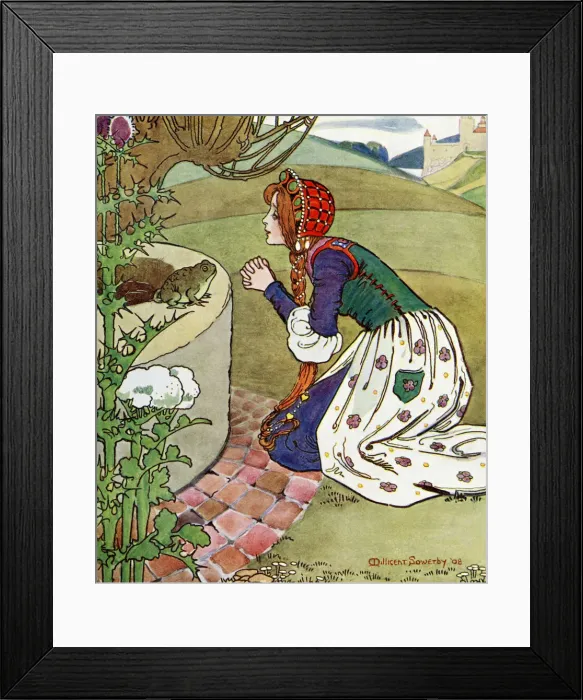 Framed Print : The Frog Prince Framed Print : The Frog Prince