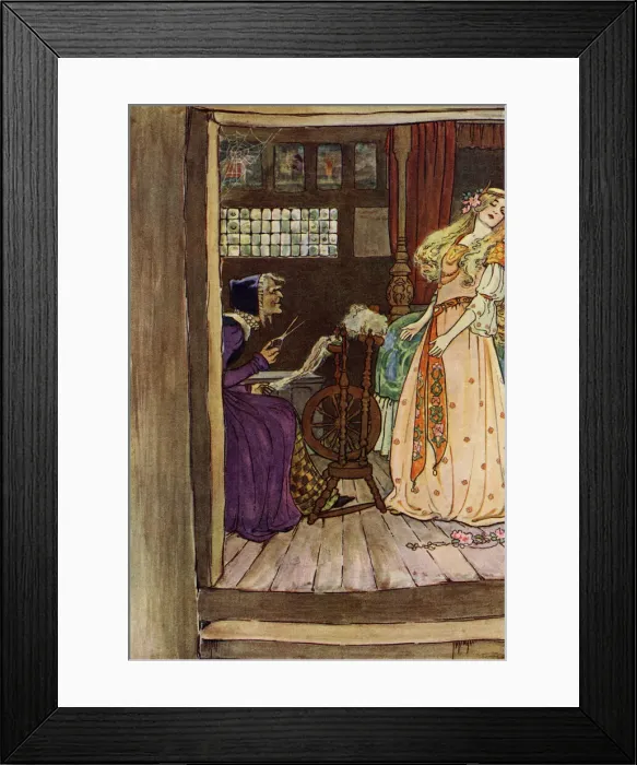 Framed Print : The Sleeping Beauty Framed Print : The Sleeping Beauty