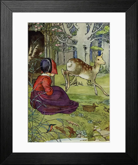 Framed Print : Little Brother and Sister Framed Print : Little Brother and Sister