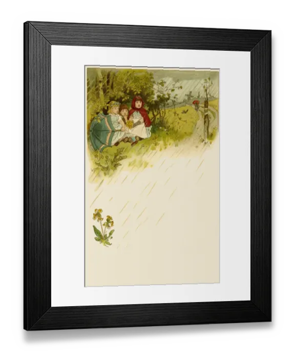Framed Print : Sheltering from the rain Framed Print : Sheltering from the rain
