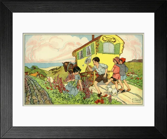 Framed Print : Gipsy caravan Framed Print : Gipsy caravan