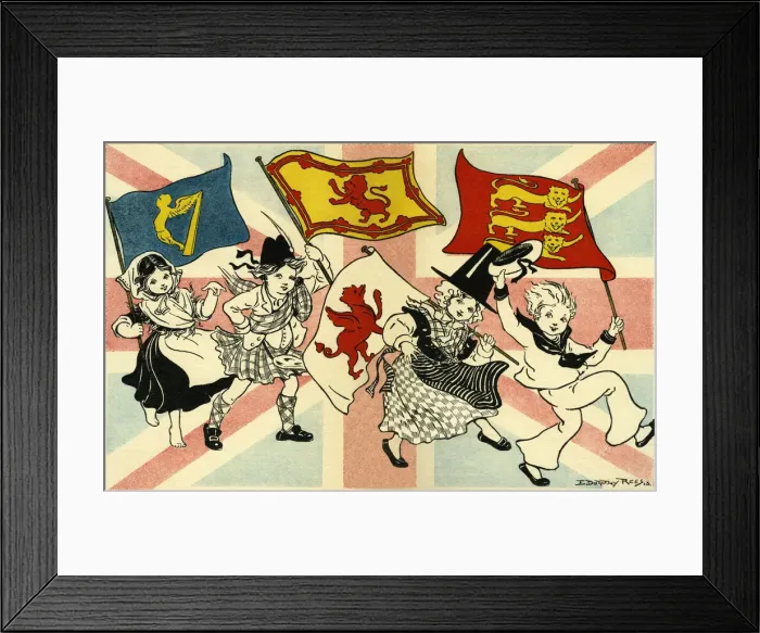 Framed Print : Children of Nations Framed Print : Children of Nations