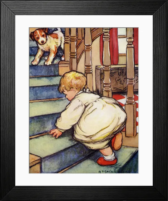 Framed Print : Climbing the stairs Framed Print : Climbing the stairs