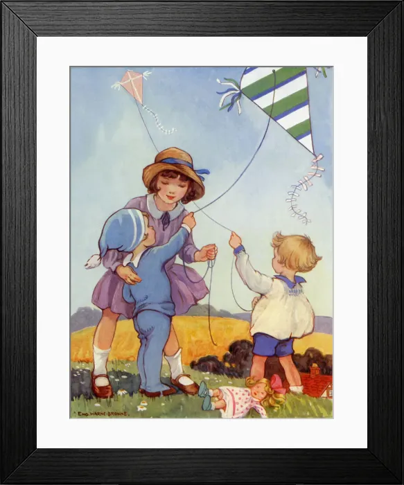 Framed Print : Flying kites Framed Print : Flying kites
