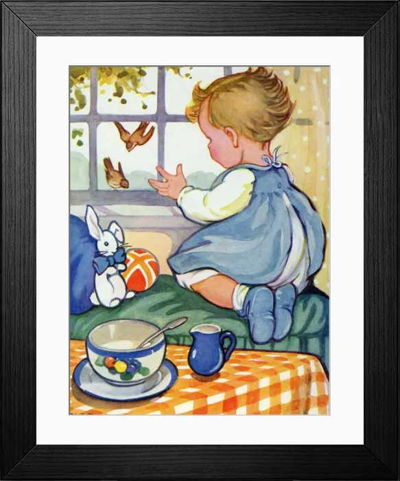 Framed Print : Watching birds Framed Print : Watching birds