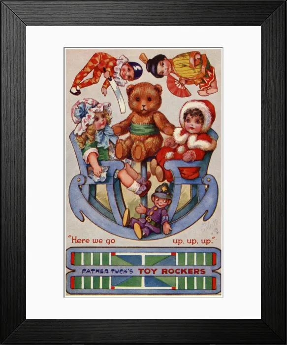 Framed Print : Toy Rockers Framed Print : Toy Rockers