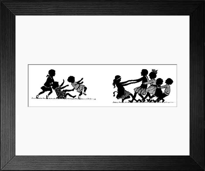 Framed Print : Childrens tug of war Framed Print : Childrens tug of war