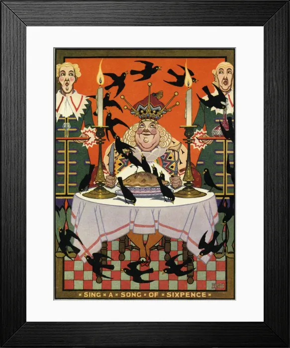Framed Print : Sing a song of sixpence Framed Print : Sing a song of sixpence