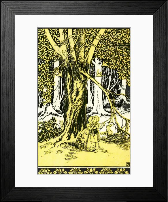 Framed Print : The babes in the wood Framed Print : The babes in the wood