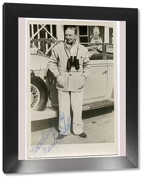 Signed photograph of Frank Randall - Comedian