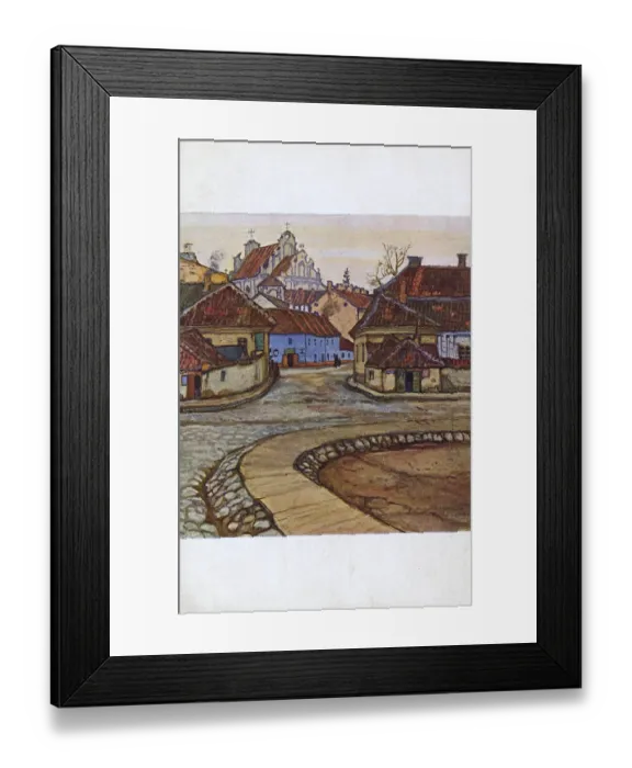 Framed Print : Vilnius, Lithuania Framed Print : Vilnius, Lithuania