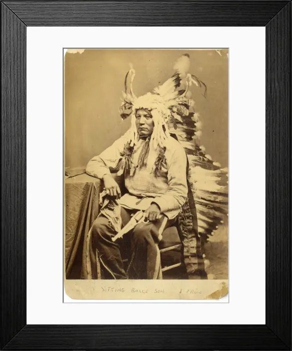 Framed Print : David Frances Barry photo - Native American Indian Framed Print : David Frances Barry photo - Native American Indian