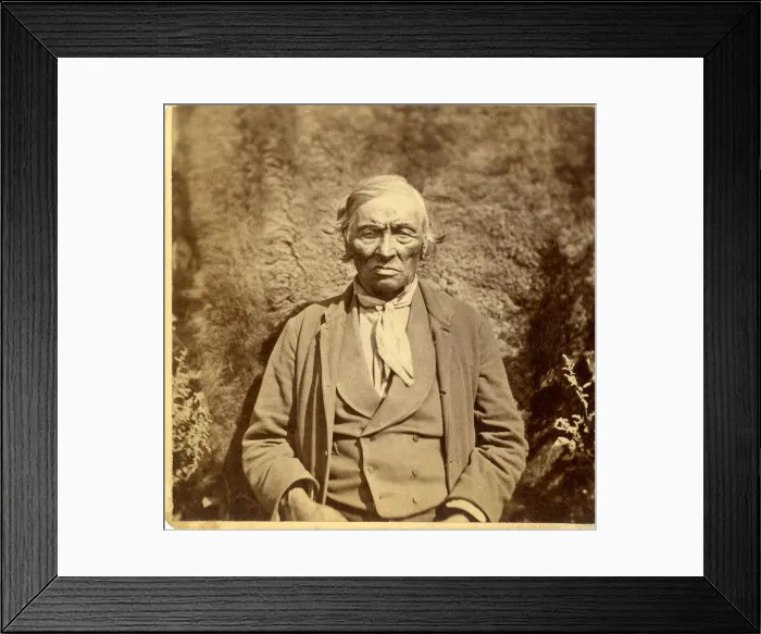 Framed Print : David Frances Barry photo - Chief Vien Framed Print : David Frances Barry photo - Chief Vien