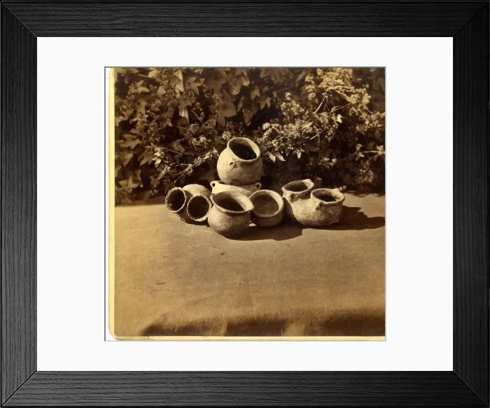 Framed Print : David Frances Barry photo - Native American Pots Framed Print : David Frances Barry photo - Native American Pots