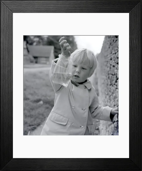 Framed Print : Girl with Goldfish Framed Print : Girl with Goldfish