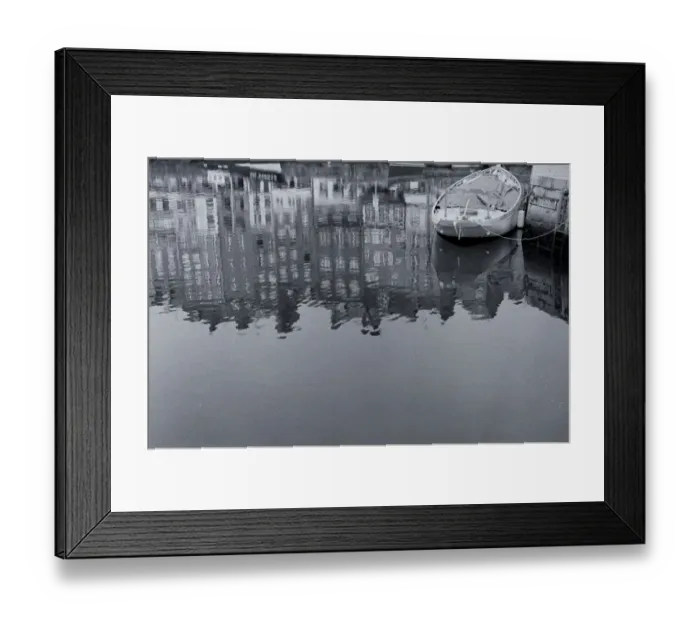 Framed Print : Harbour reflections Framed Print : Harbour reflections