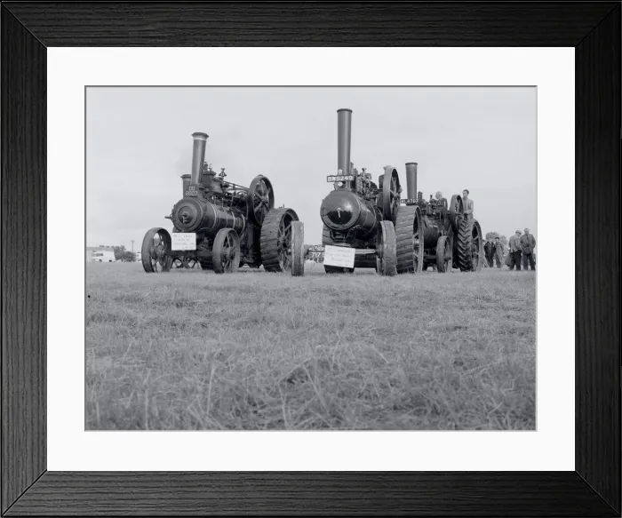 Framed Print : Traction Engines Framed Print : Traction Engines