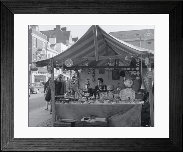 Framed Print : Bric a Brac Stall Framed Print : Bric a Brac Stall