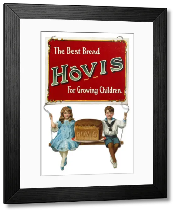 Framed Print : Cutout advertisement, Hovis Bread Framed Print : Cutout advertisement, Hovis Bread