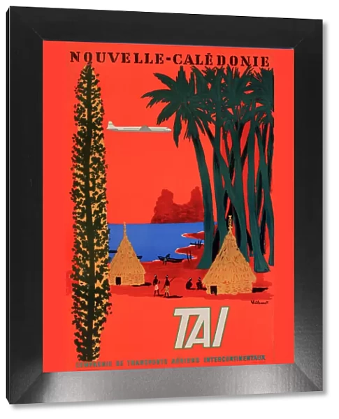 Poster, TAI to New Caledonia, Pacific Ocean
