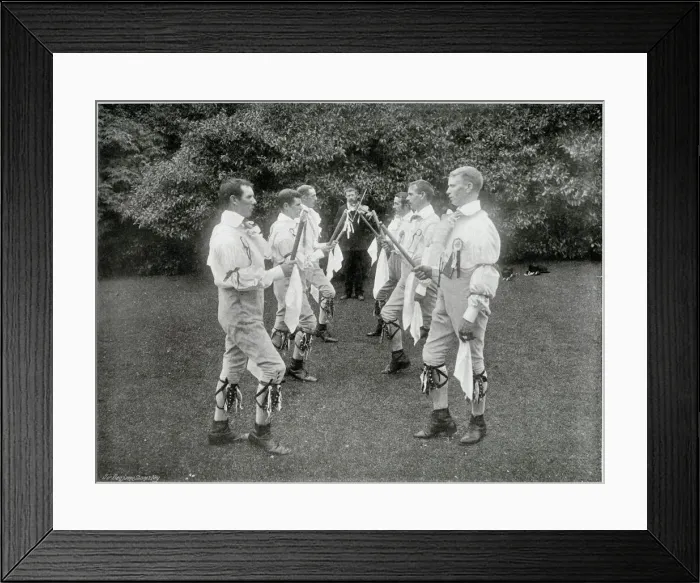 Framed Print : Stratford-upon-Avon, Mop Fair 1899 Framed Print : Stratford-upon-Avon, Mop Fair 1899