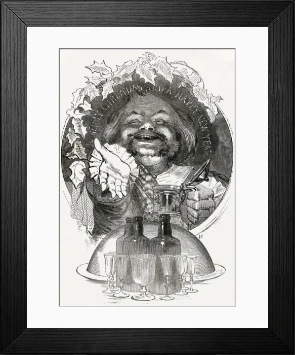 Framed Print : Merry Christmas and a Happy New Year Framed Print : Merry Christmas and a Happy New Year