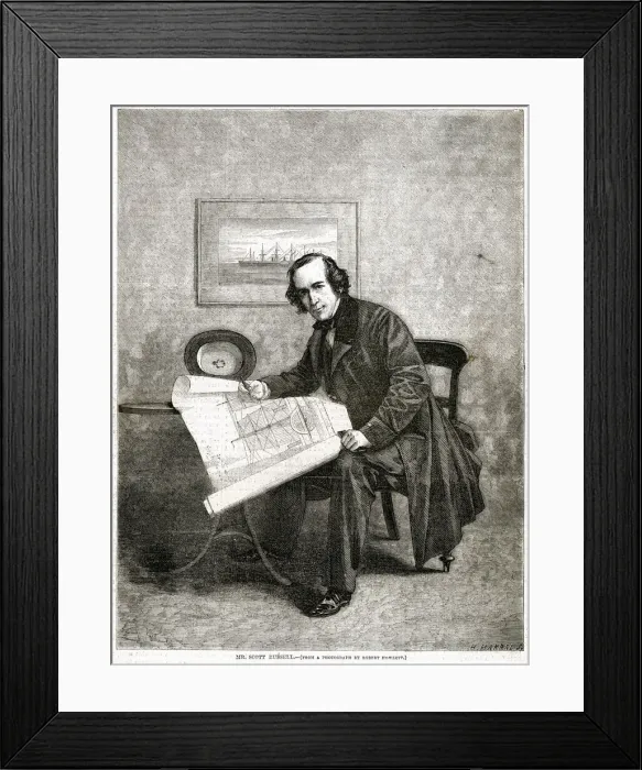 Framed Print : John Scott Russell Framed Print : John Scott Russell