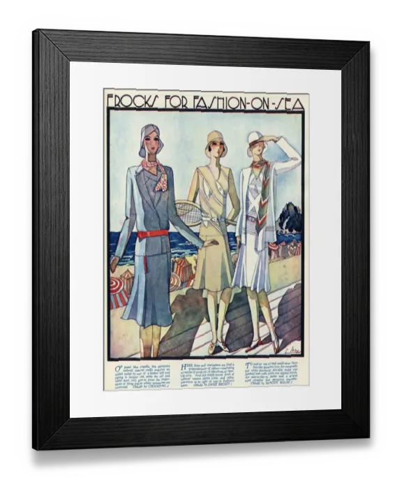 Framed Print : Womens clothing 1929 Framed Print : Womens clothing 1929
