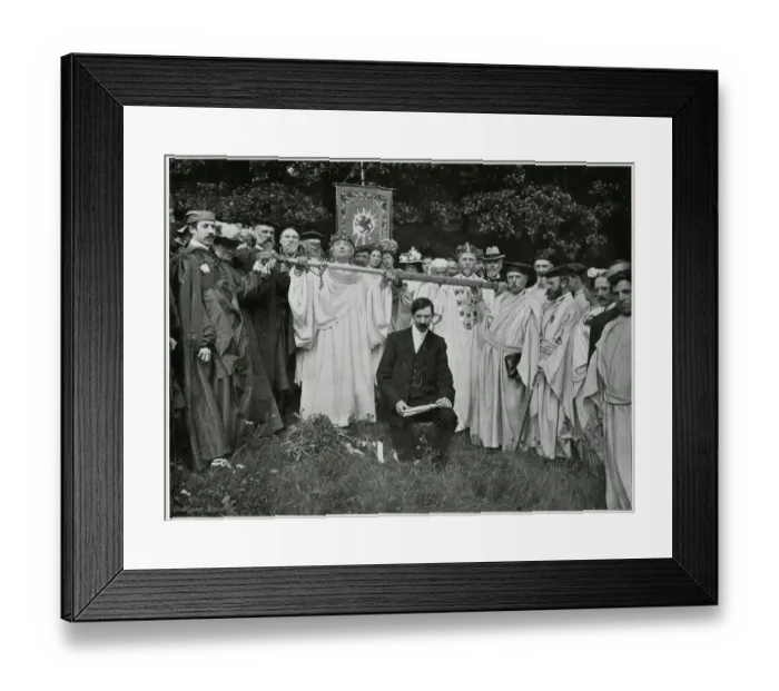 Framed Print : Welsh Eisteddfod 1906 Framed Print : Welsh Eisteddfod 1906