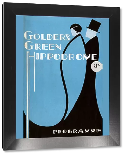 Golders Green Hippodrome - art deco theatre programme