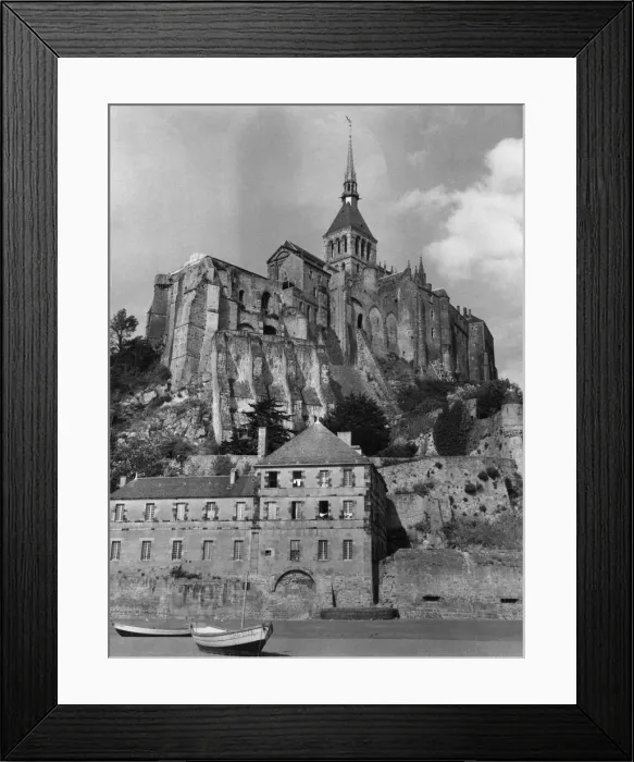 Framed Print : Mont Saint Michel, Normandy, France Framed Print : Mont Saint Michel, Normandy, France